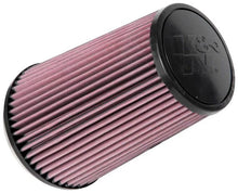 Load image into Gallery viewer, K&amp;N Universal Clamp-On Air Filter 4-1/2in FLG / 5-7/8in B / 4-1/2in T / 8-3/8in H - Main Product View