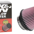 Load image into Gallery viewer, K&amp;N Universal Clamp-On Air Filter 4in FLG / 6-1/2in B / 4-1/2in T / 6in H - Back View