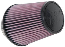 Load image into Gallery viewer, K&amp;N Universal Clamp-On Air Filter 4in FLG / 6-1/2in B / 4-1/2in T / 7in H - Main Product View
