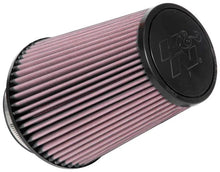 Load image into Gallery viewer, K&amp;N Universal Clamp-On Air Filter 4in FLG / 6-1/2in B / 4-1/2in T / 8in H - Main Product View