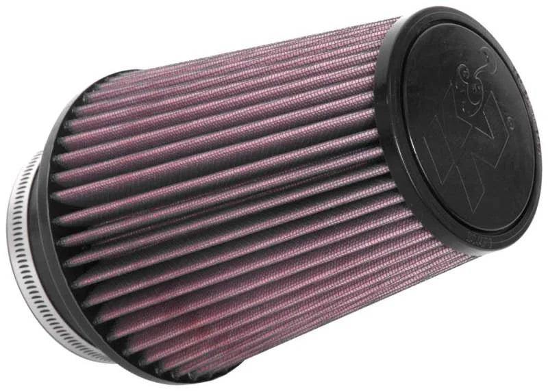 K&N Universal Clamp-On Air Filter 4in FLG / 6in B / 4in T / 7in H - Main Product View