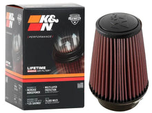 Load image into Gallery viewer, K&amp;N Universal Clamp-On Air Filter 4in FLG / 6in B / 4in T / 7in H - Additional View 8