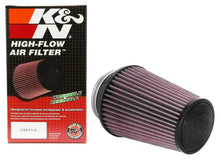 Load image into Gallery viewer, K&amp;N Universal Clamp-On Air Filter 4in FLG / 6in B / 4in T / 7in H - Additional View 10