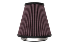 Load image into Gallery viewer, K&amp;N Universal Clamp-On Air Filter 6in Base x 3.5in Top x 6.3125in H - Back View
