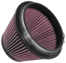 Load image into Gallery viewer, K&amp;N Universal Clamp-On Air Filter 6in FLG / 7-1/2in B / 4-1/2in T / 5in H - Side View