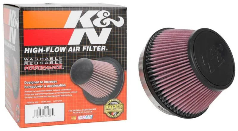 K&N Universal Clamp-On Air Filter 6in FLG / 7-1/2in B / 5-1/8in T / 4in H - Additional View 6