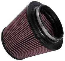 Load image into Gallery viewer, K&amp;N Universal Clamp-On Air Filter 6in FLG / 9in B / 6-5/8in T / 7-1/2in H - Side View