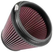 Load image into Gallery viewer, K&amp;N Universal Clamp-On Air Filter 6in Flange / 7-1/2in Base / 4-1/2in Top / 6in Height - Side View