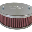Load image into Gallery viewer, K&amp;N Universal Custom Air Filter - Oval 1.375in Flange / 4.875in ID / 2.25in Overall Height - Main Product View