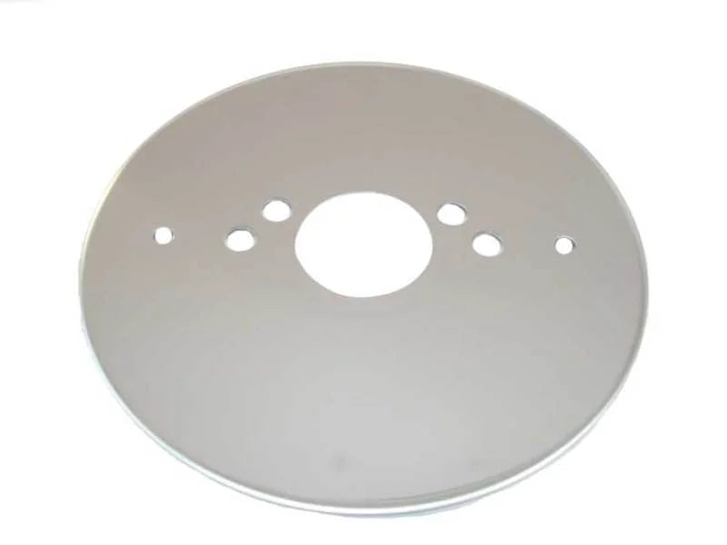 K&N Universal Custom Air Filter - Oval 1.375in Flange / 4.875in ID / 2.25in Overall Height - Side View
