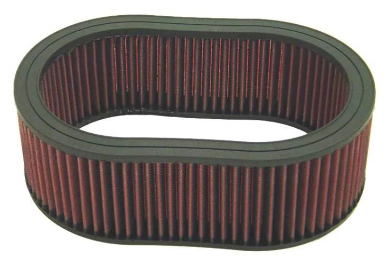 K&N Universal Custom Air Filter - Oval Shape 11.5in Outer Length / 8.125in Outer Width / 4in Height - Main Product View
