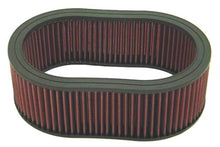 Load image into Gallery viewer, K&amp;N Universal Custom Air Filter - Oval Shape 11.5in Outer Length / 8.125in Outer Width / 4in Height - Main Product View