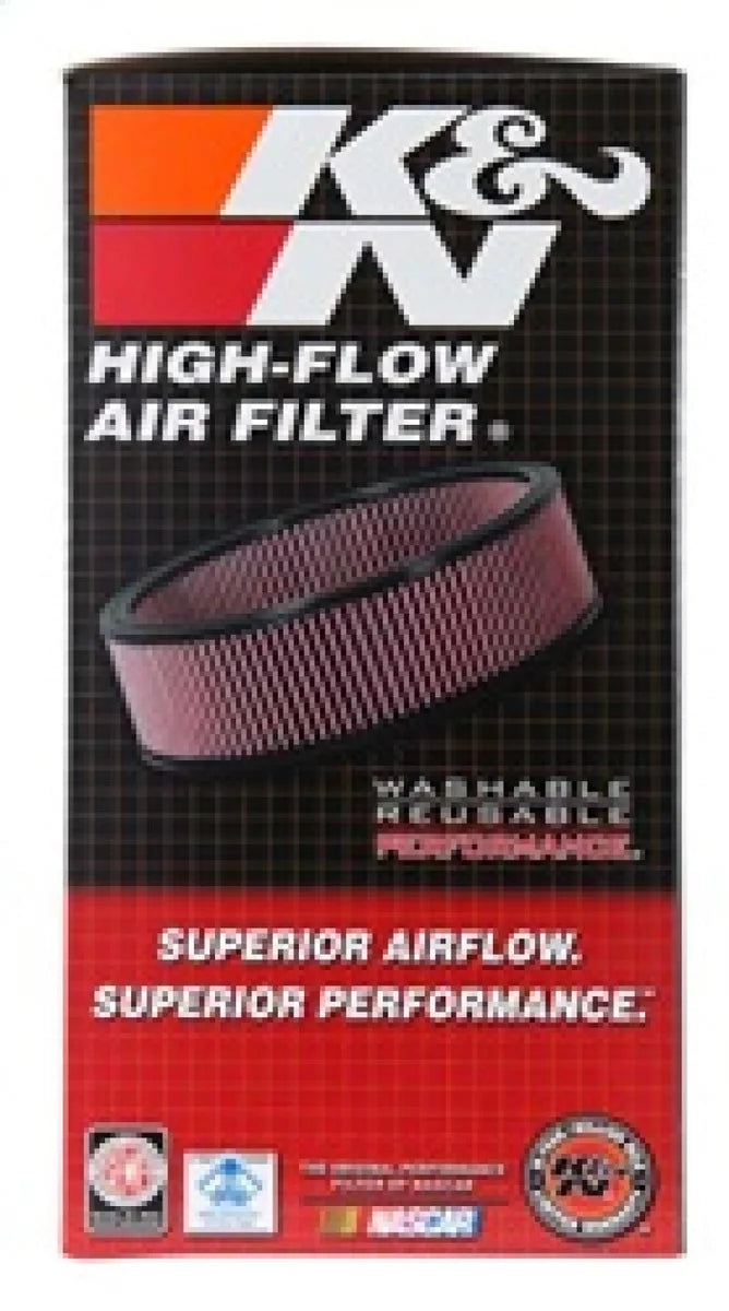 K&N Universal Custom Air Filter - Oval Shape 11.5in Outer Length / 8.125in Outer Width / 4in Height - Additional View 7