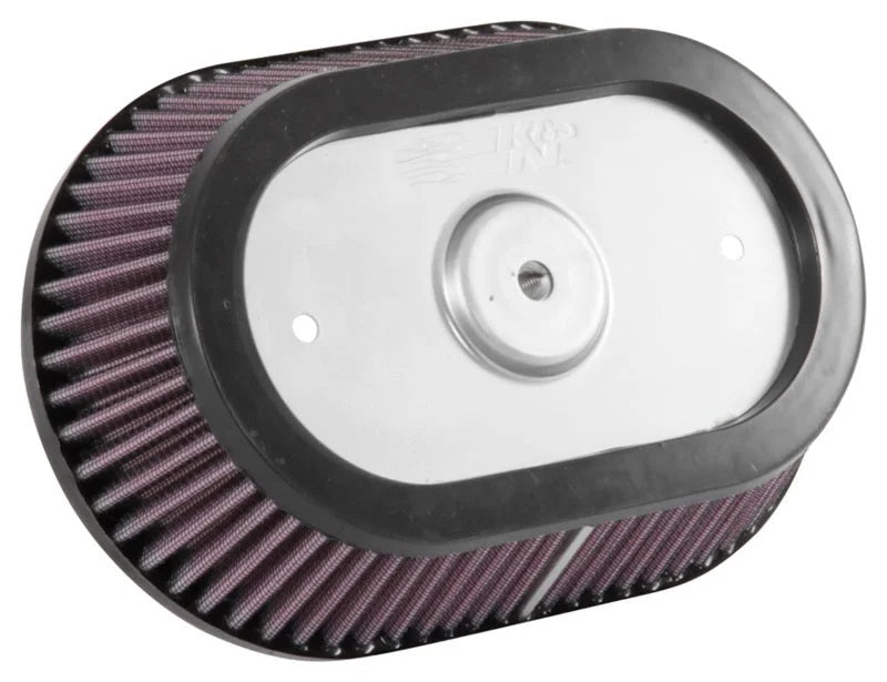 K&N Universal Custom Air Filter - Oval Shape 9.313in OD / 2.375 Height - Main Product View