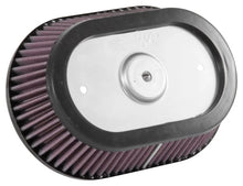 Load image into Gallery viewer, K&amp;N Universal Custom Air Filter - Oval Shape 9.313in OD / 2.375 Height - Main Product View