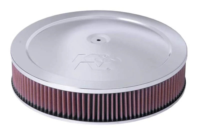 K&N Universal Custom Air Filter - Round 5.125in Flange / 14in OD / 5.125in ID / 4.625in Height - Main Product View