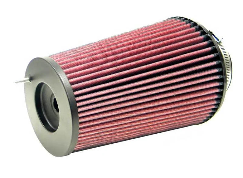 K&N Universal Filter Round Tapered 4in FlangeID / 6.625in Base OD / 5.25in Top OD / 9.5in Height - Main Product View