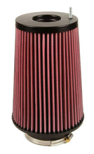 Load image into Gallery viewer, K&amp;N Universal Filter Round Tapered 4in FlangeID / 6.625in Base OD / 5.25in Top OD / 9.5in Height - Side View