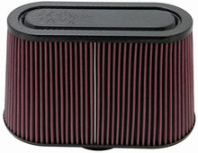 Load image into Gallery viewer, K&amp;N Universal Filter with Carbon Fiber Top &amp; Base-12in Base O/S Length x 6in Base O/S Width x 7in H - Main Product View