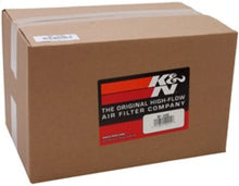Load image into Gallery viewer, K&amp;N Universal Filter with Carbon Fiber Top &amp; Base-12in Base O/S Length x 6in Base O/S Width x 7in H - Back View