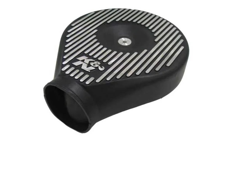 K&N Universal Plenum 11.89in L x 9in Dia x 4.75in H - Black - Main Product View