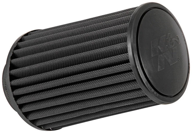 K&N Universal Round Clamp-On Air Filter 3.5in ID 9.5in Height 6in Base OD 5.25 Top OD - Main Product View