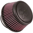 Load image into Gallery viewer, K&amp;N Universal Round Clamp-On Air Filter 3in Flange ID x 6in Base OD x 4.625in Top OD x 3in Height - Main Product View