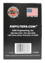 Load image into Gallery viewer, K&amp;N Universal Round Clamp-On Air Filter 3in Flange ID x 6in Base OD x 4.625in Top OD x 3in Height - Additional View 7