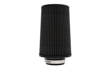 Load image into Gallery viewer, K&amp;N Universal Round Clamp-On Air Filter 3in ID 9in Height 6in Base OD 5.25 Top OD - Installation View