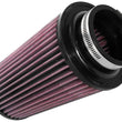 Load image into Gallery viewer, K&amp;N Universal Round Tapered Filter 3 inch FLG / 5 inch Bottom / 4 inch Top / 7 7/8 inch Height - Side View
