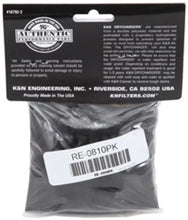 Load image into Gallery viewer, K&amp;N Universal Round Tapered Filter Wrap - Black - 6in Base ID x 4.625in Top ID x 9in Height - Additional View 5