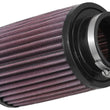 Load image into Gallery viewer, K&amp;N Universal Rubber Filter 2.063 inch FLG 3.5 inch OD 5 inch Height - Side View