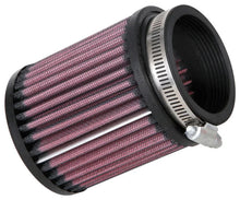 Load image into Gallery viewer, K&amp;N Universal Rubber Filter 2.5 inch 5 Degree FLG 3.5 inch OD 4 inch Height - Back View
