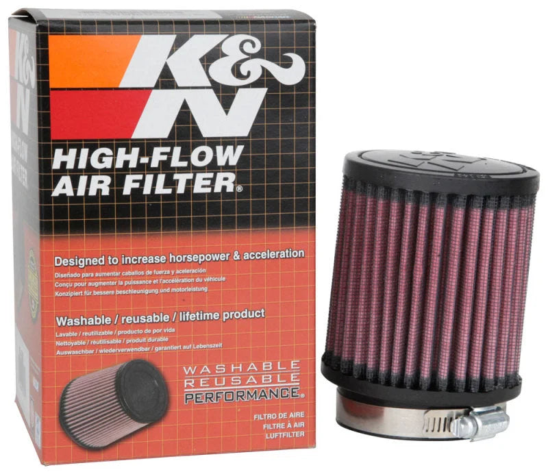 K&N Universal Rubber Filter 2.5 inch 5 Degree FLG 3.5 inch OD 4 inch Height - Additional View 6