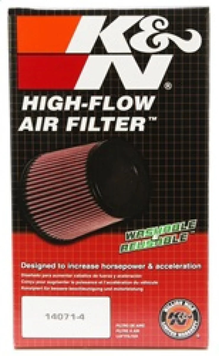 K&N Universal Rubber Filter 2.75in Flange ID x 5.875in Base OD x 4.75in Top OD x 7in Height - Additional View 5