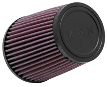 Load image into Gallery viewer, K&amp;N Universal Rubber Filter 3 1/2 inch FLG / 4 5/8 inch Base / 3-1/2 inch Top / 5 1/2 inch Height - Back View
