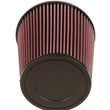 Load image into Gallery viewer, K&amp;N Universal Rubber Filter 3 1/2inch ID FLG / 6inch Base / 4-5/8inch Top / 6inch Height - Side View