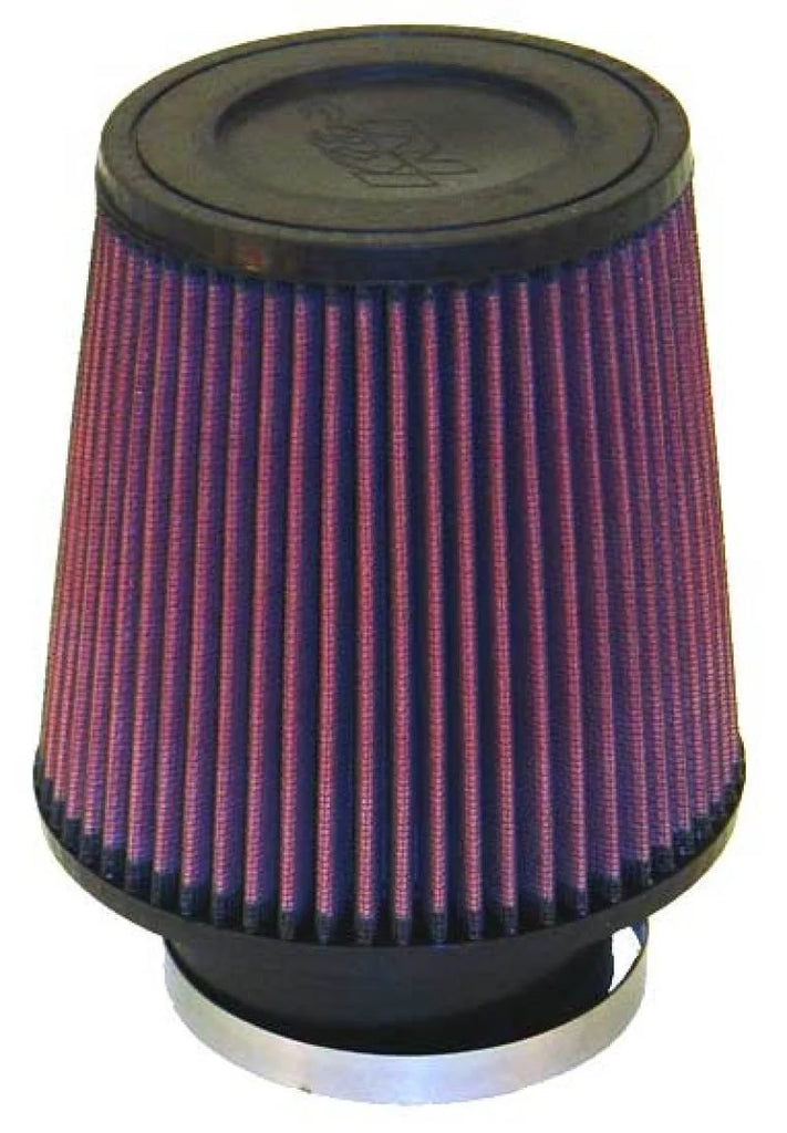 K&N Universal Rubber Filter 3 1/2inch ID FLG / 6inch Base / 4-5/8inch Top / 6inch Height - Installation View