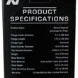 Load image into Gallery viewer, K&amp;N Universal Rubber Filter 3 1/2inch ID FLG / 6inch Base / 4-5/8inch Top / 6inch Height - Additional View 9