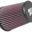 Load image into Gallery viewer, K&amp;N Universal Rubber Filter 3in Flg 4-1/2inch OD B / 2-1/4inch H - Black Top - Side View