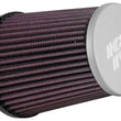 Load image into Gallery viewer, K&amp;N Universal Rubber Filter 3in Flg 4-1/2inch OD B / 2-1/4inch H - Silver Top - Main Product View