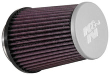 Load image into Gallery viewer, K&amp;N Universal Rubber Filter 3in Flg 4-1/2inch OD B / 2-1/4inch H - Silver Top - Main Product View