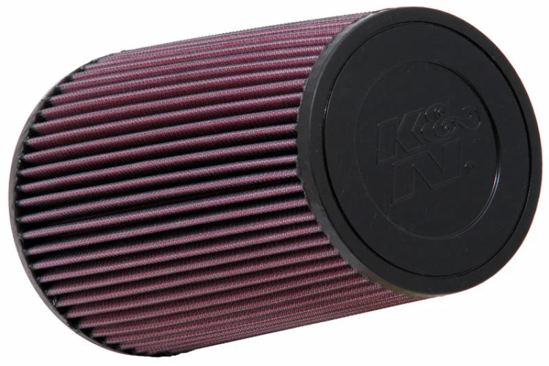 K&N Universal Rubber Filter 3inch FLG / 6inch OD-B / 4-5/8inch OD-T / 9inch L - Side View