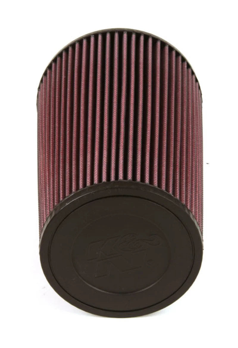 K&N Universal Rubber Filter 3inch FLG / 6inch OD-B / 4-5/8inch OD-T / 9inch L - Back View