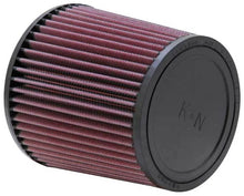 Load image into Gallery viewer, K&amp;N Universal Rubber Filter 4 1/2 inch FLG / 5 7/8 inch Base / 5 inch Top / 6 inch Height - Side View