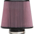 Load image into Gallery viewer, K&amp;N Universal Rubber Filter 4in FLG 9IN x 5-3/4IN B / 7 x 4-1/2IN T / 7-1/2IN H - Side View