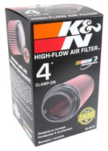 Load image into Gallery viewer, K&amp;N Universal Rubber Filter 4inch FLG / 6inch OD-B / 4-5/8inch OD-T / 9inch H - Additional View 6