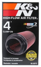 Load image into Gallery viewer, K&amp;N Universal Rubber Filter 4inch FLG / 6inch OD-B / 4-5/8inch OD-T / 9inch H - Additional View 12