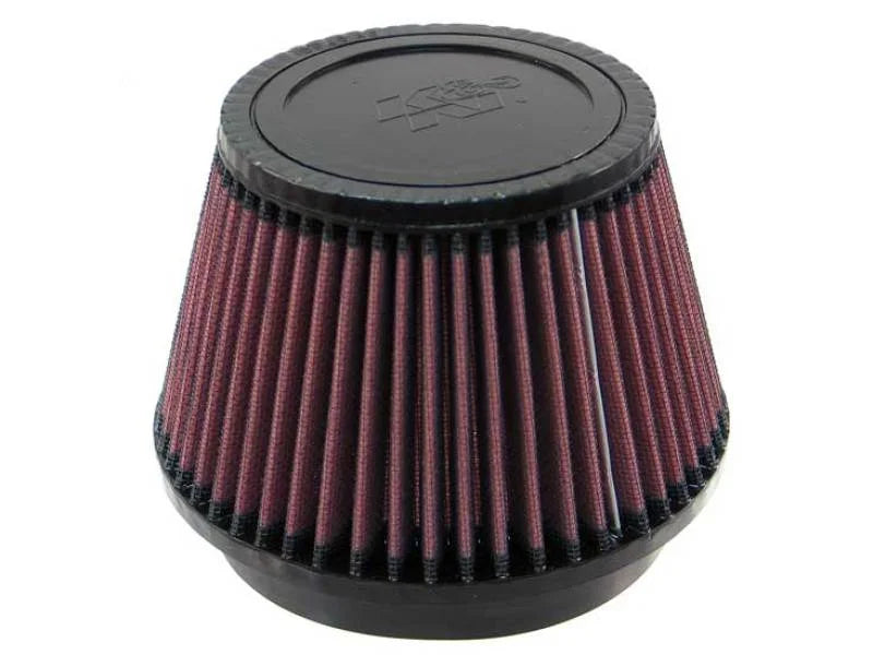 K&N Universal Rubber Filter 5in Flange ID x 6.5in Base OD x 4.5in Top OD x 4.125in Height - Main Product View