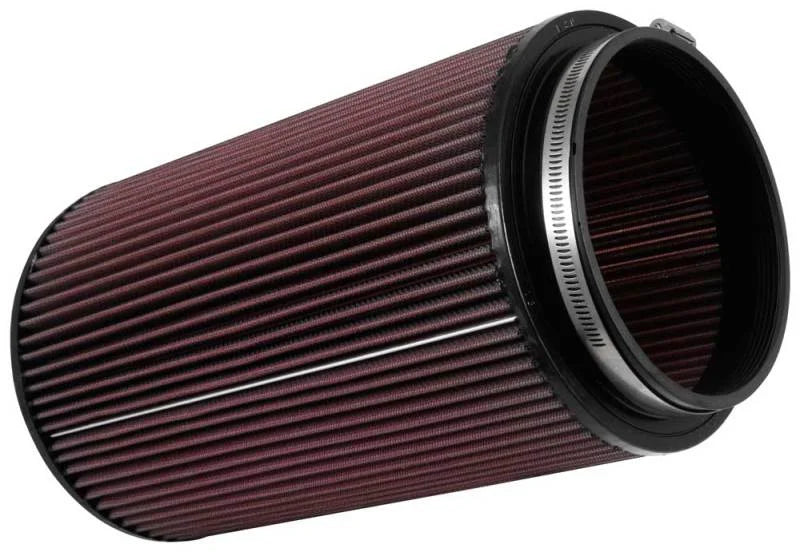 K&N Universal Rubber Filter 6in ID 7.5in OD 12in H - Side View